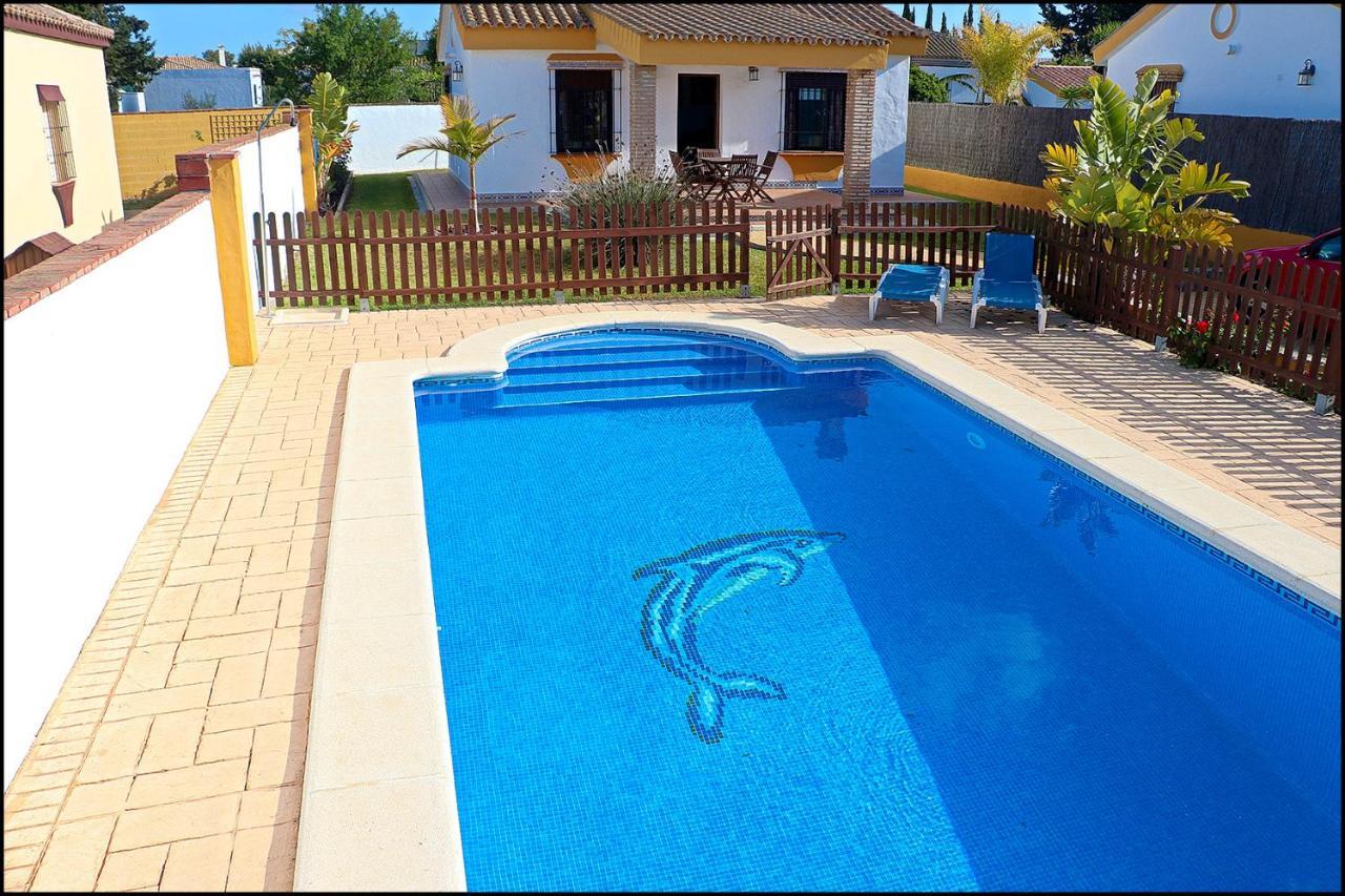 Chalet Con Piscina Privada Conil De La Frontera Exterior foto