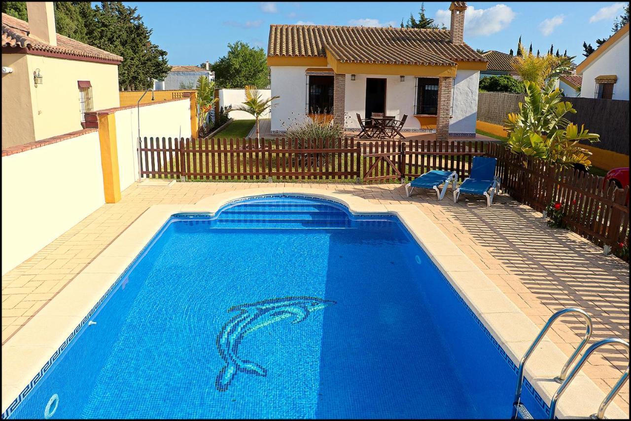 Chalet Con Piscina Privada Conil De La Frontera Exterior foto